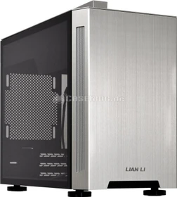 Lian Li TU150, silber, Glasfenster, Mini-ITX