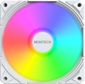 Montech E28 ARGB, weiß, Lüftersteuerung, 120mm, 3er-Pack