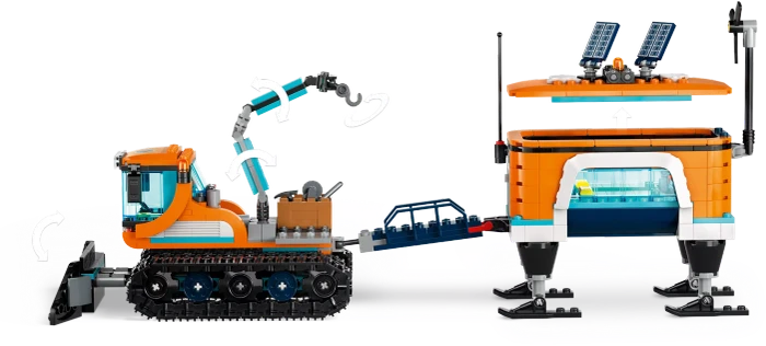 LEGO City - Arktis-Schneepflug mit mobilem Labor