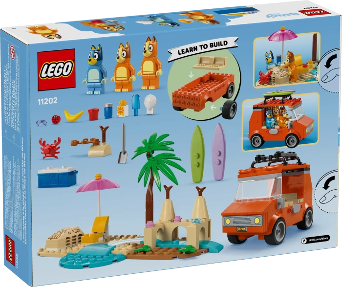LEGO Bluey - Blueys Strandausflug