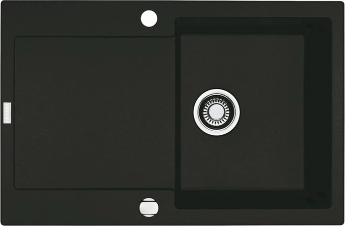 Franke Maris MRG 611 Einbau Becken rechts mit Ablauffernbedienung onyx