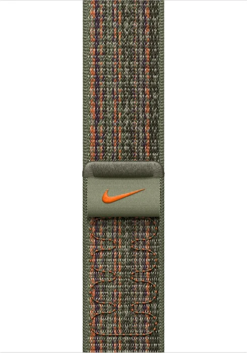 Apple Nike Sport Loop für Apple Watch 45mm Sequoia/orange