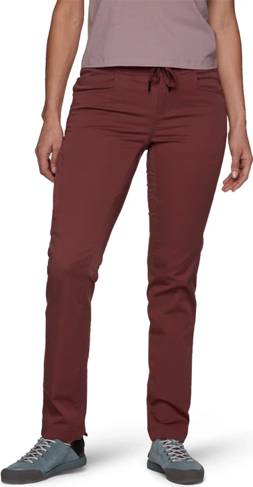 Black Diamond Credo Kletterhose lang cherrywood (Damen)