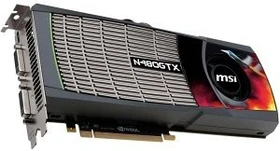 MSI GeForce GTX 480, N480GTX-M2D15, 1.5GB GDDR5, 2x DVI, Mini HDMI (V801-834R)