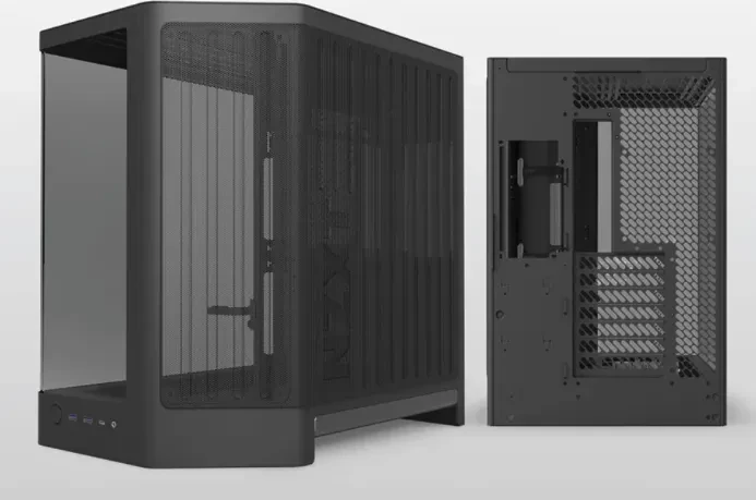 NZXT H6 RGB+ [2026] Black, Glasfenster