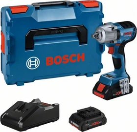 Bosch Professional GDS 18V-450 HC Akku-Schlagschrauber inkl. L-Boxx + 2 Akkus 4.0Ah