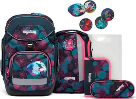 Ergobag Pack KorallBär2024 Schulrucksack-Set, 6-tlg.