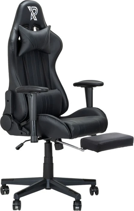 Ranqer Felix Pro Gamingstuhl mit Beinstütze, schwarz