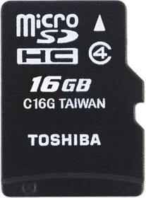 Toshiba High Speed Standard 16GB Kit, Class 4 (SD-C16GJ)