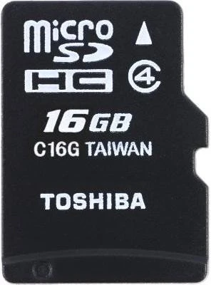 Toshiba High Speed Standard 16GB Kit, Class 4