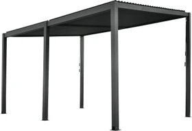 Floraworld Pergola mit Lamellendach anthrazit