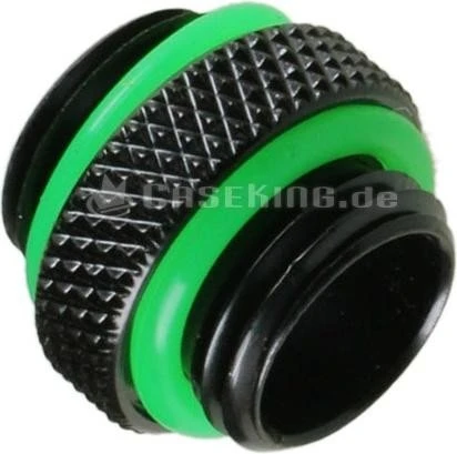 Bitspower Adapter 2x G1/4" matt schwarz