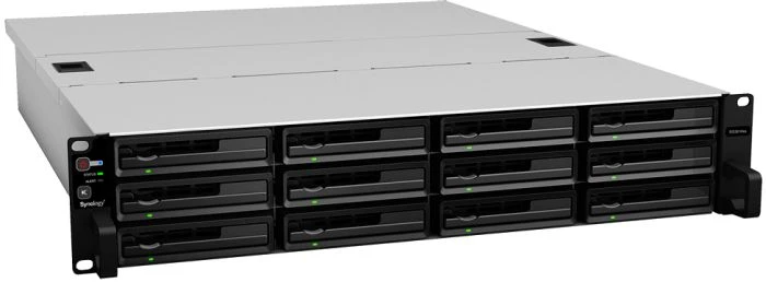 Synology RackStation RS3614RPxs, 4GB RAM ECC, 4x RJ-45 1000Base-T, 2x USB 3.0, 2HE