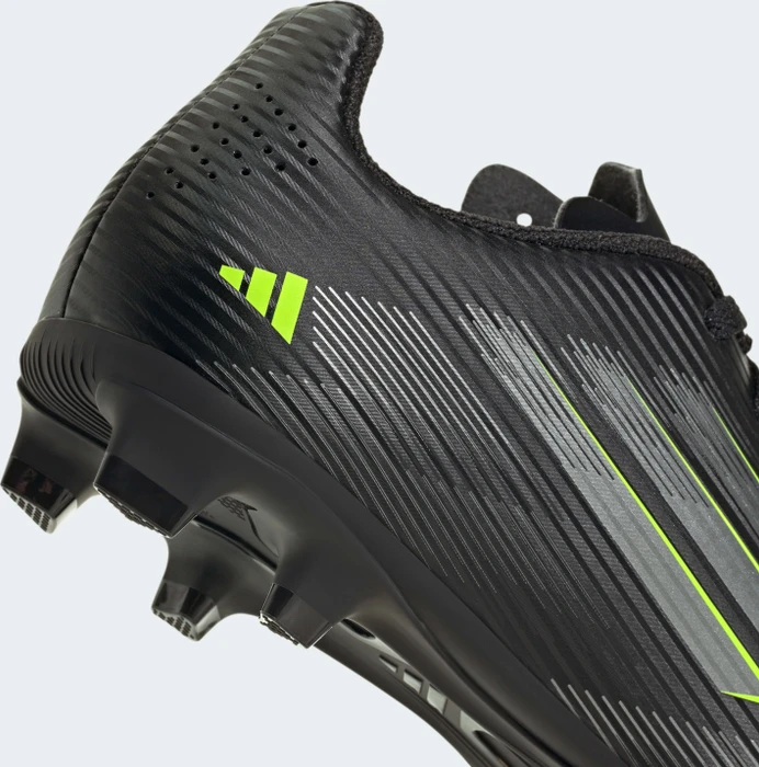 adidas F50 Club core black/iron metallic/lucid lemon (Junior)