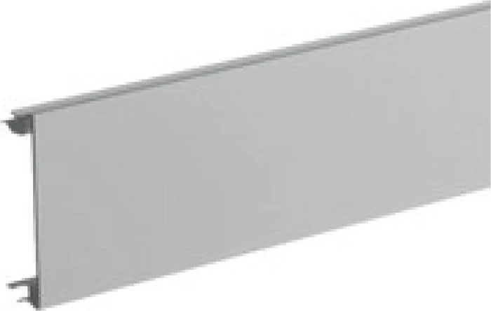 Hager Brüstungskanal-Oberteil aus PVC zu BR mit Oberteilbreite 80 mm lichtgrau