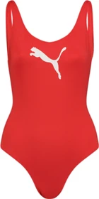 Puma Logo Badeanzug rot (Damen)