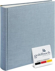 Goldbuch Buch Fotoalbum Summertime Trend 2 30x31 blau, grau