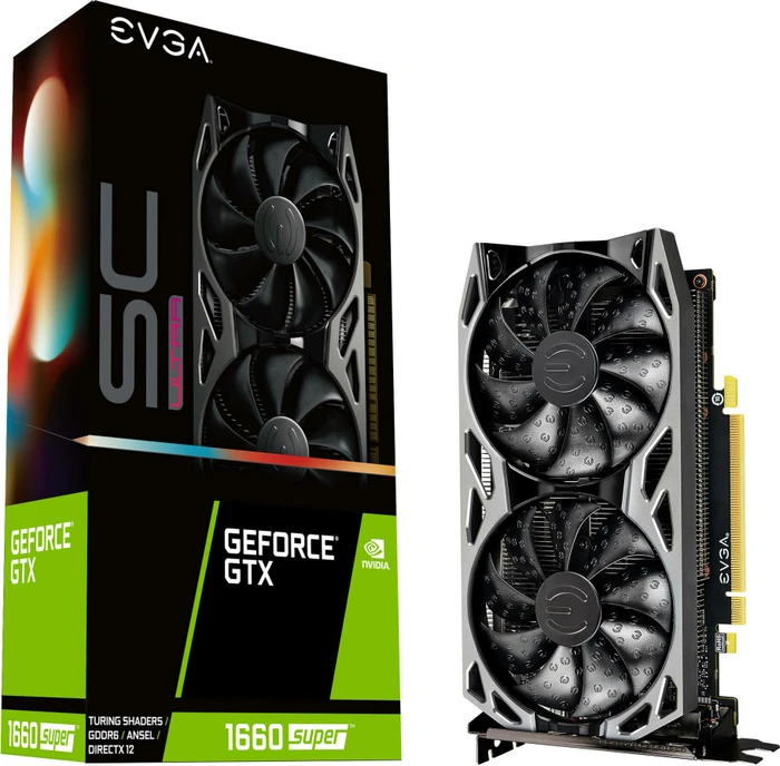 EVGA GeForce GTX 1660 SUPER SC Ultra, 6GB GDDR6, DVI, HDMI, DP
