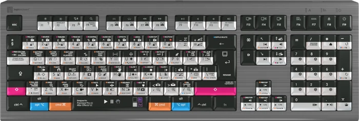 LogicKeyboard Astra 2 Adobe Filmmaker Mac, USB, UK