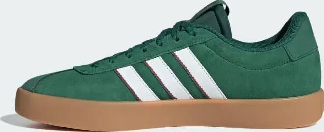 adidas VL Court 3.0 dark green/cloud white/collegiate burgundy