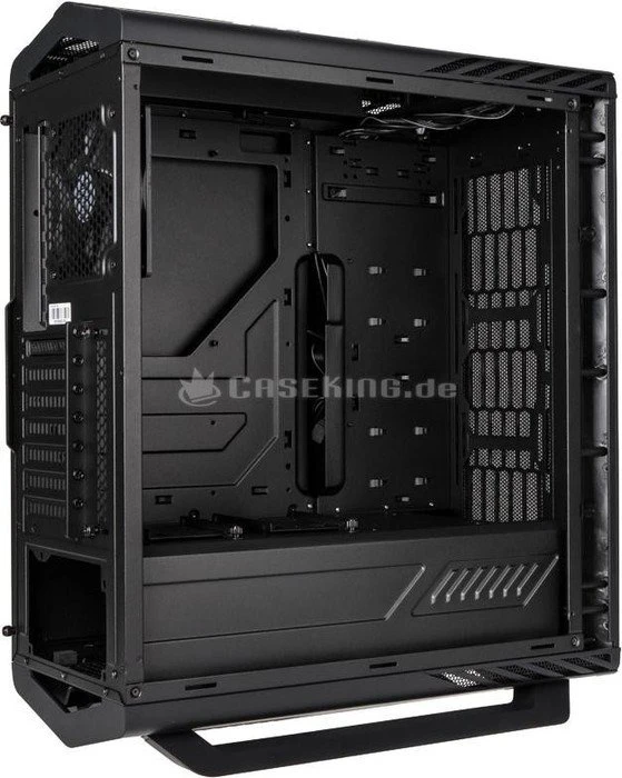 AeroCool Project7 P7-C1 Tempered Glass Edition schwarz, Glasfenster