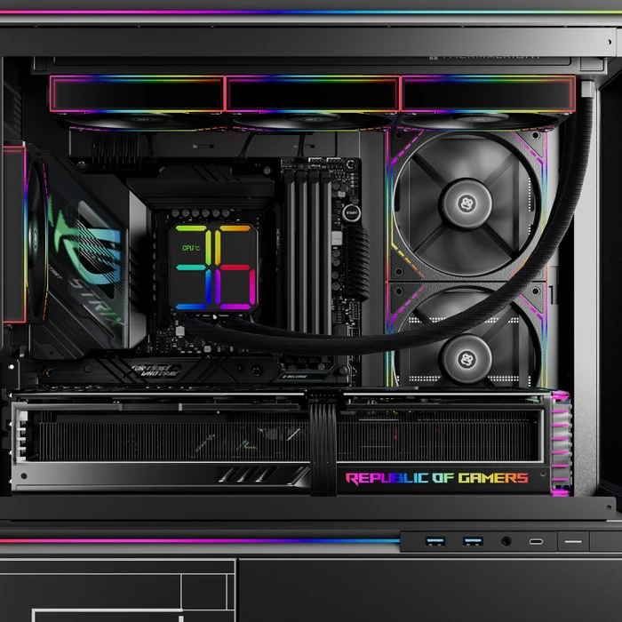 Thermalright Magic Qube 360 ARGB Black, schwarz
