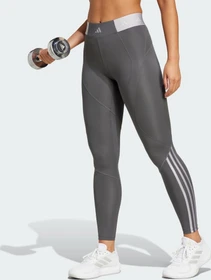 adidas Hyperglam Full-Length Hose lang grey six/glory grey (Damen)