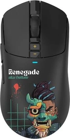 A4Tech Bloody R72 Ultra Duo Wireless Gaming Mouse mit Ladestation, Renegade Midnight, USB