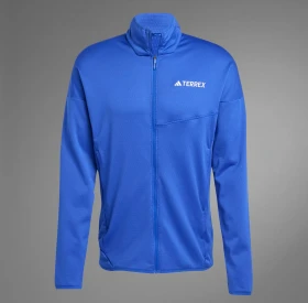 adidas Terrex Xperior Climawarm Light Fleece Jacke semi lucid blue (Herren)