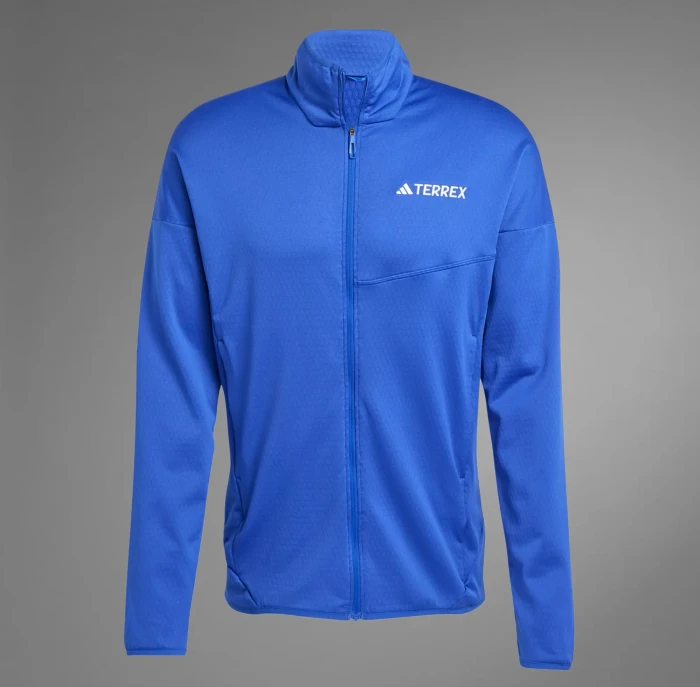 adidas Terrex Xperior Climawarm Light Fleece Jacke semi lucid blue (Herren)