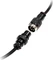 Ducky Premicord Spiralkabel USB-C auf USB-A, Tastaturkabel (Spiral-Textilkabel), 1.8m, Black Edition Vorschaubild