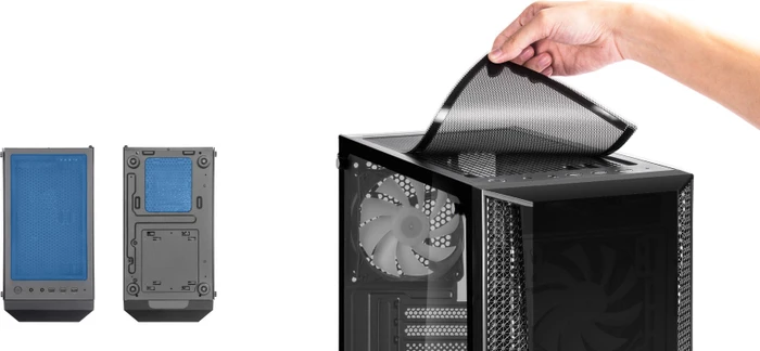 SilverStone Fara B1 Pro, Glasfenster
