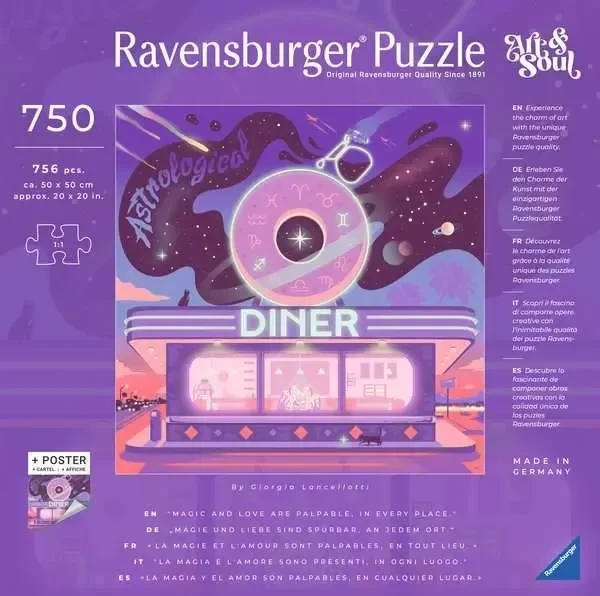 Ravensburger Puzzle Art & Soul Astrological Diner