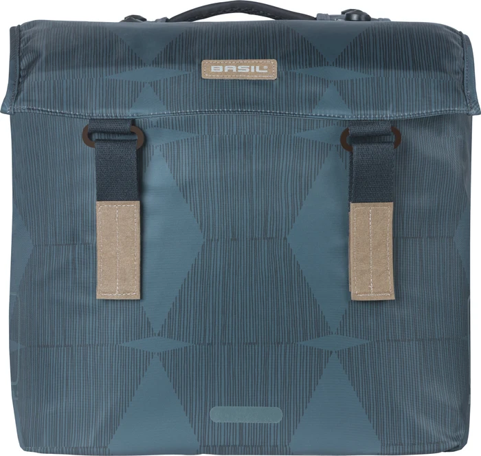 Basil Elegance Doppeltasche MIK Gepäcktasche estate blue