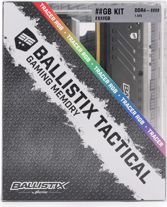 Crucial Ballistix Tactical Tracer RGB UDIMM 8GB, DDR4-3000, CL16-18-18, 1R