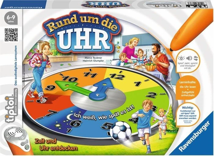 Ravensburger tiptoi Spiel: Rund um die Uhr