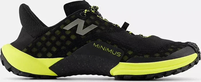 New Balance Minimus Trail black/firefly/ginger lemon (Herren)