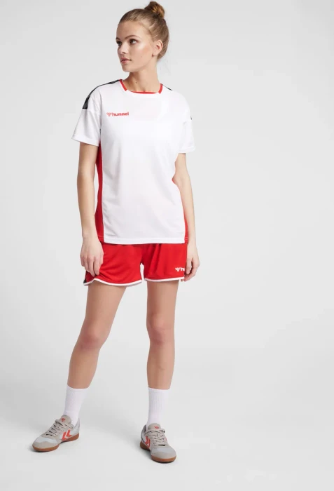 hummel Authentic Poly Jersey Funktionsshirt kurzarm weiß (Damen)