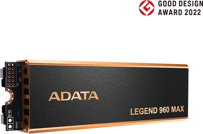 ADATA LEGEND 960 MAX 4TB, M.2 2280 / M-Key / PCIe 4.0 x4, Kühlkörper
