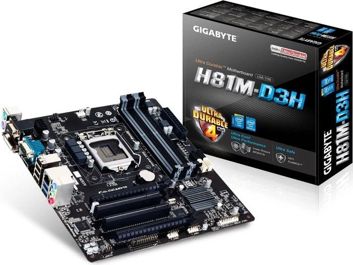 GIGABYTE GA-H81M-D3H (Intel 1150)