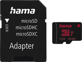 Hama R80/W30 16GB Kit, UHS-I U3