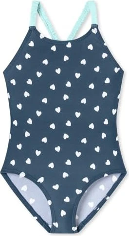 Schiesser Aqua Punkte Badeanzug nachtblau (Junior)