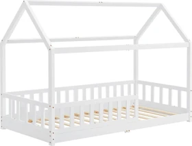 Juskys Marli Kinderbett 90x200cm weiß