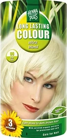 Henna Plus Long Lasting Colour Haarfarbe 00 Ultra Blond, 100ml