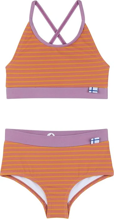 Finkid Bikinit Eko Bikini-Set peach/valerian (Junior)
