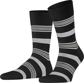 Falke Marina Stripe Socken schwarz (Herren)
