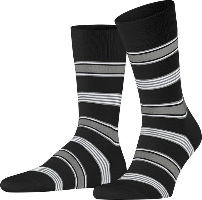 Falke Marina Stripe Socken schwarz (Herren)