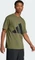 adidas Essentials Big Logo T-Shirt kurzarm olive strata/black (Herren) Vorschaubild