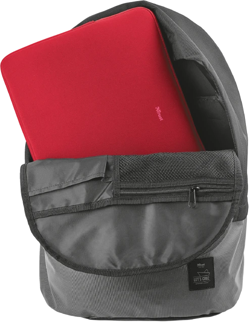Trust Primo Soft Sleeve 15.6" rot