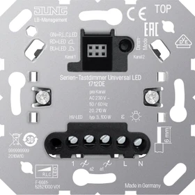 Jung Serien-Tastdimmer Universal LED mit Nebenstelleneingang